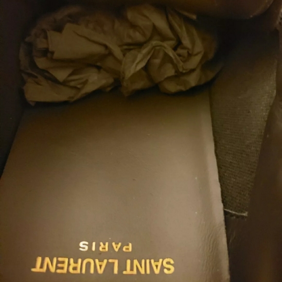 SAINT LAURENT Court Classic Camo Velour Sneaker 42.5 - Picture 10 of 11